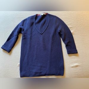 Boden Navy Cotton Sweater, Size XS